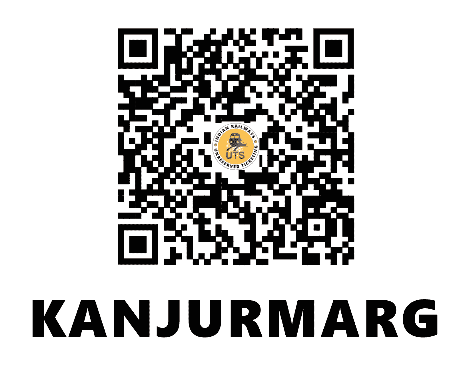 UTS QR Code for Kanjur Marg - KJMG